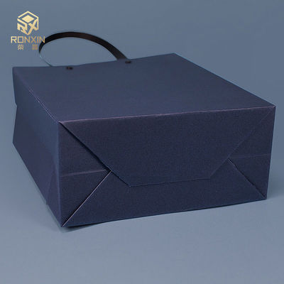 2mm Paperboard CMYK Gift Paper Storage Box With Ribbon Handle For Gift Packaging