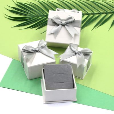 Jewelry Packaging Pantone Paper Gift Boxes With Lids FSC Certificate