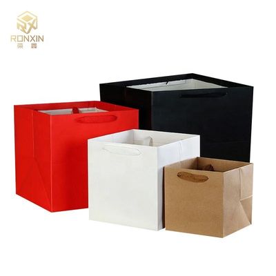 180gsm Kraft Paper Gift Bag With Twisted Handle ODM Service