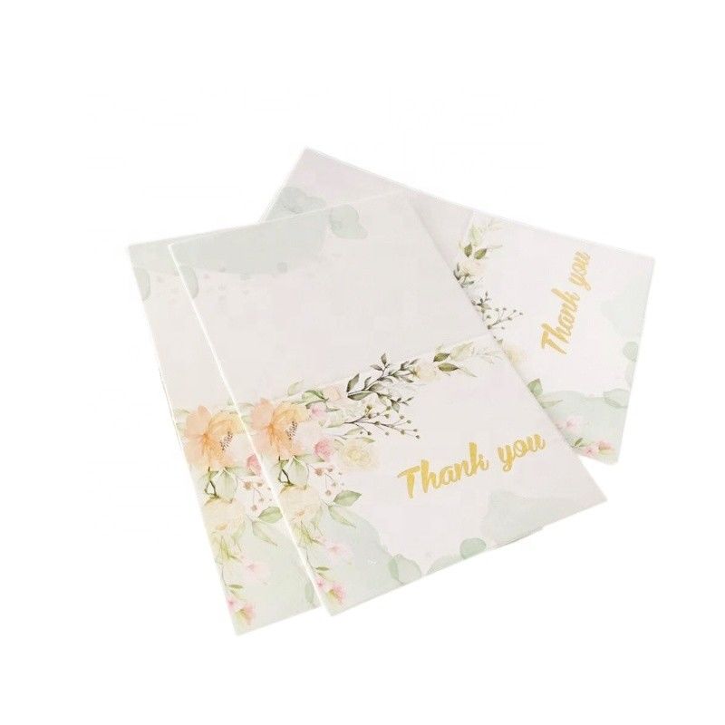 DHL Express Wedding Invitation Card Envelope Pure White For Greeting